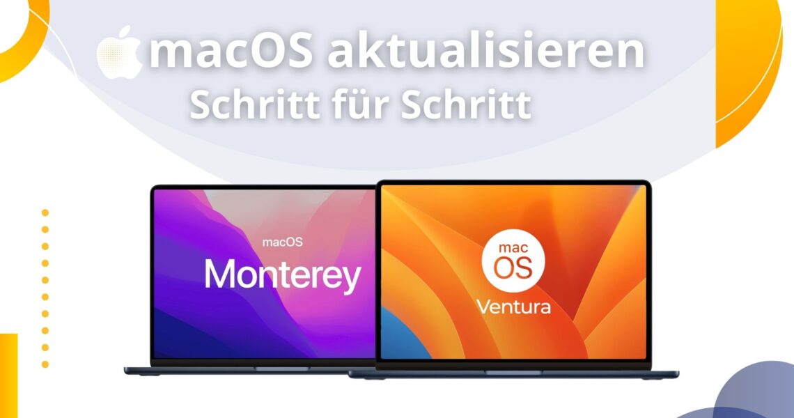 Anleitung zum Aktualisieren Ihres Macs von macOS Monterey auf macOS Ventura