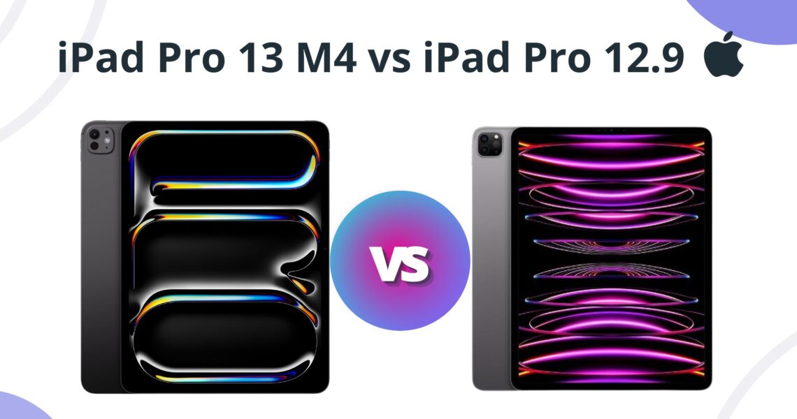 iPad Pro 13 M4 vs. iPad Pro 12.9 M2: Welches solltest du kaufen?