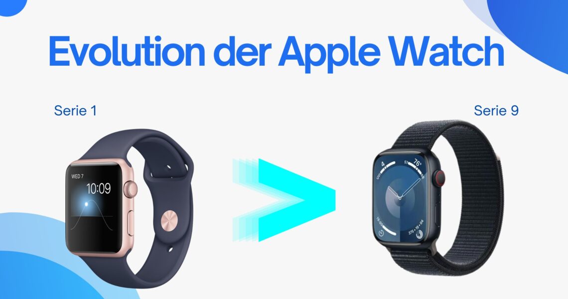 Die Evolution der Apple Watch Von Serie 1 bis Serie 9 Blog.shopdutyfree