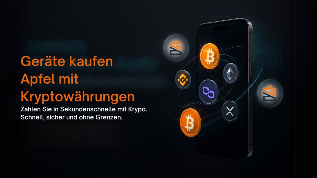 Apple-Geräte mit Kryptowährung kaufen: Sicher, schnell und einfach