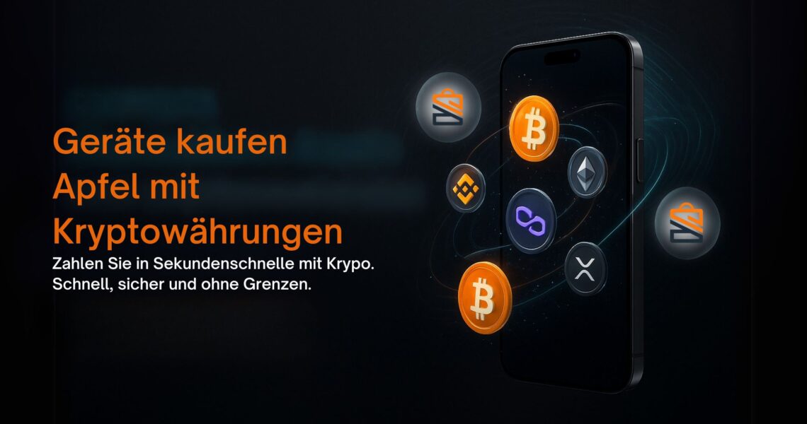 Apple-Geräte mit Kryptowährung kaufen: Sicher, schnell und einfach
